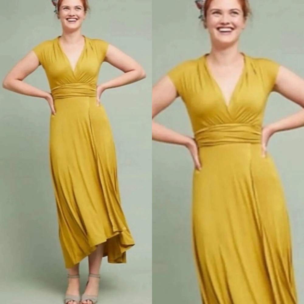 Anthropologie MAEVE Bristol Sleeveless Maxi Dress